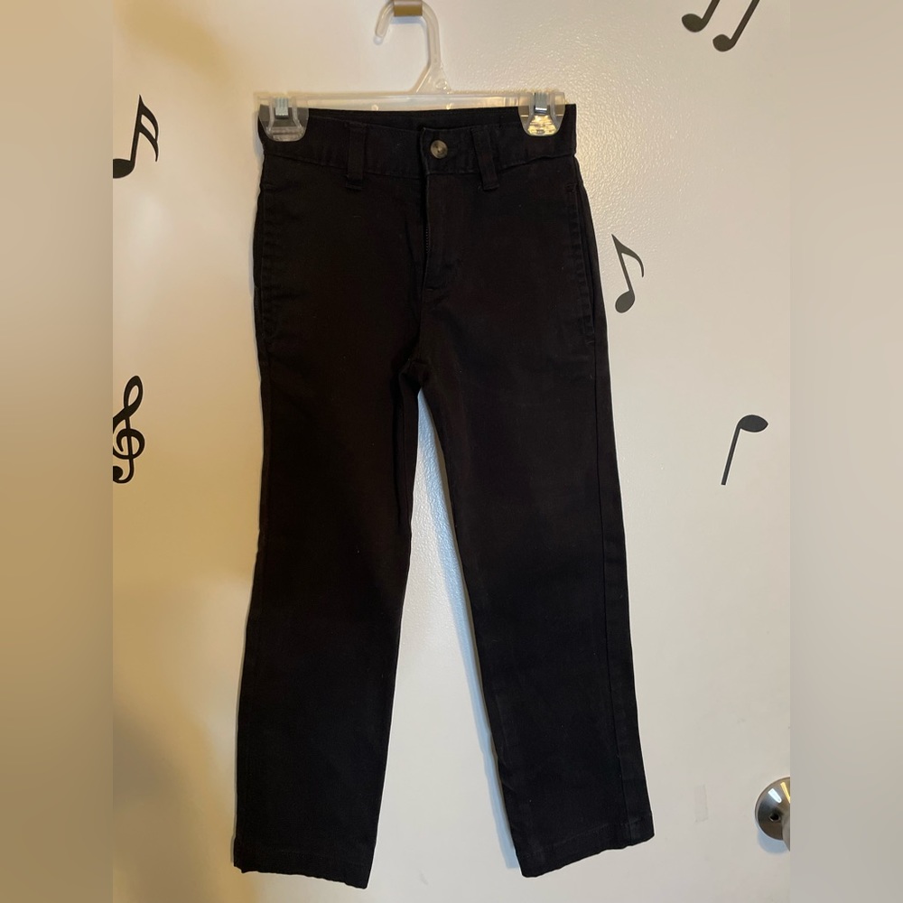 Wonder Nation black slim cotton pants